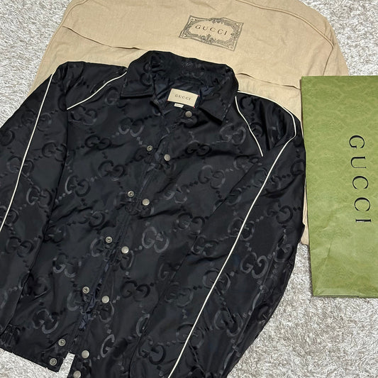 Gucci GG Canvas Jumbo Jacket A00978 132293675
