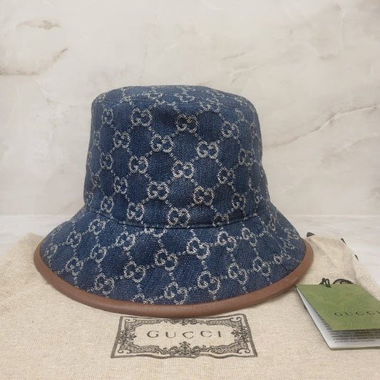 Gucci GG Denim Bucket Hat 576371 4HAC3 135869065