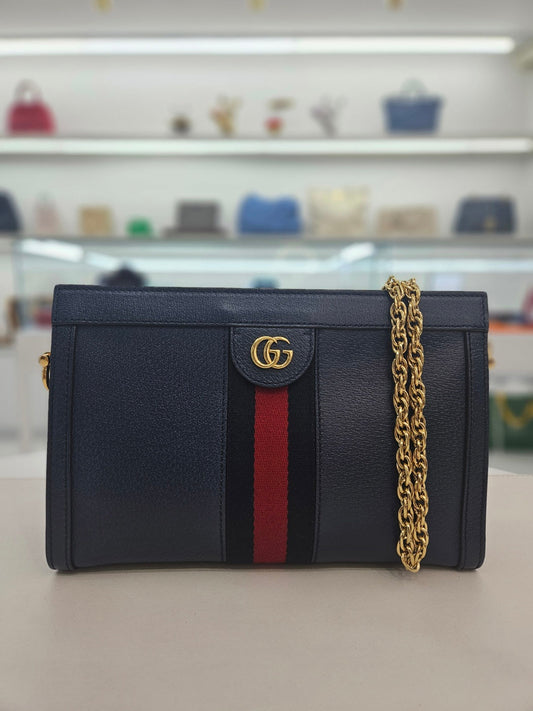 Gucci Ophidia GG Logo Chain Shoulder Crossbody Bag 503877 140895935