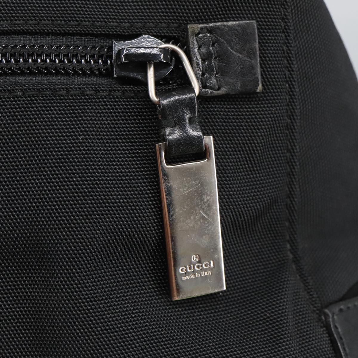 Gucci Black Canvas Clutch Bag ()