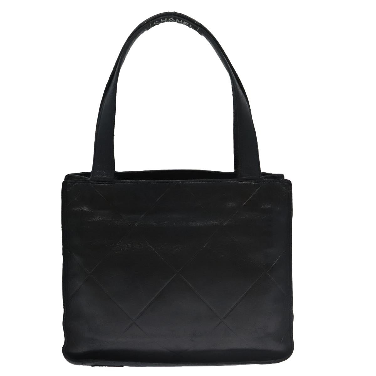 Chanel Black Leather Handbag ()