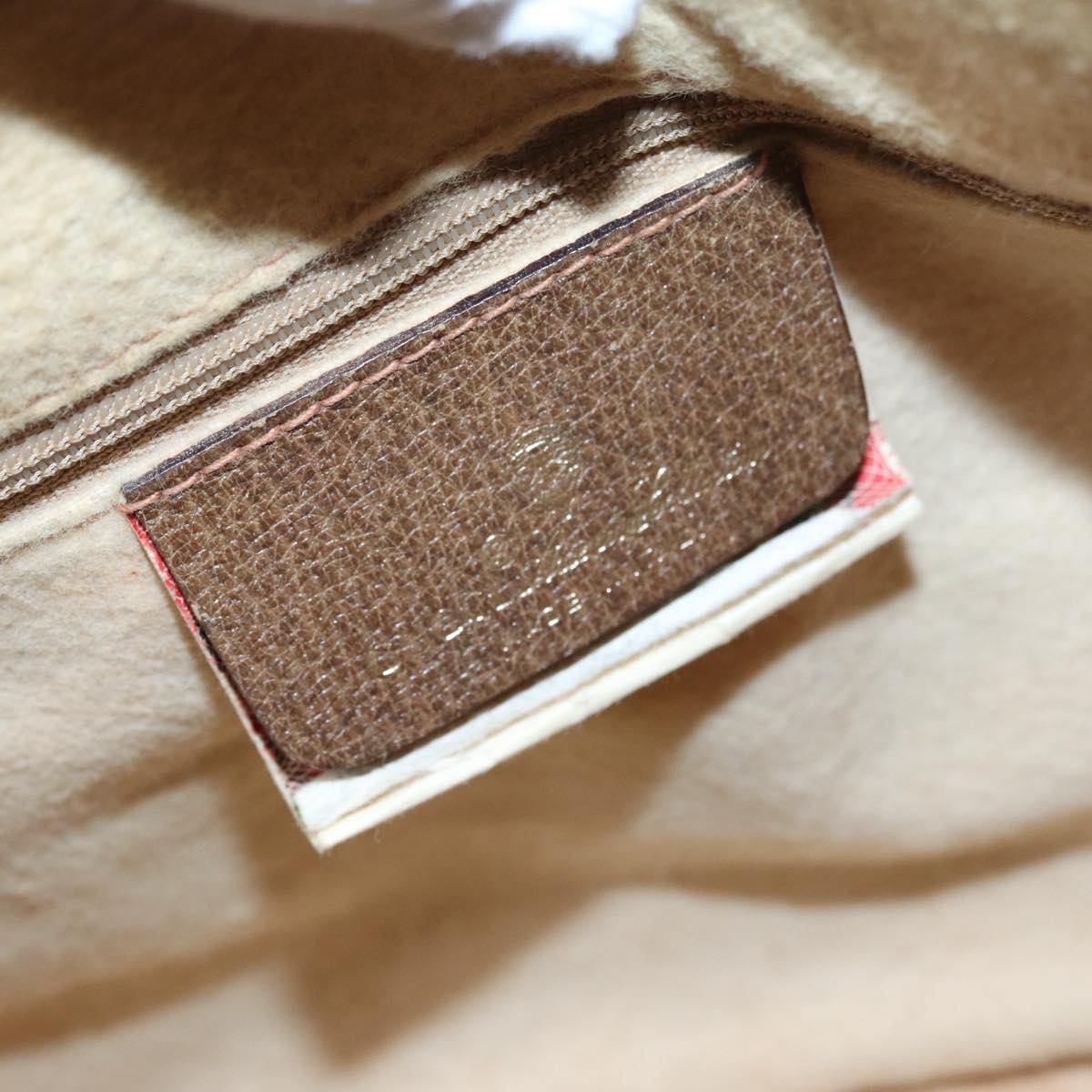 Gucci Boston Beige Canvas Travel Bag ()