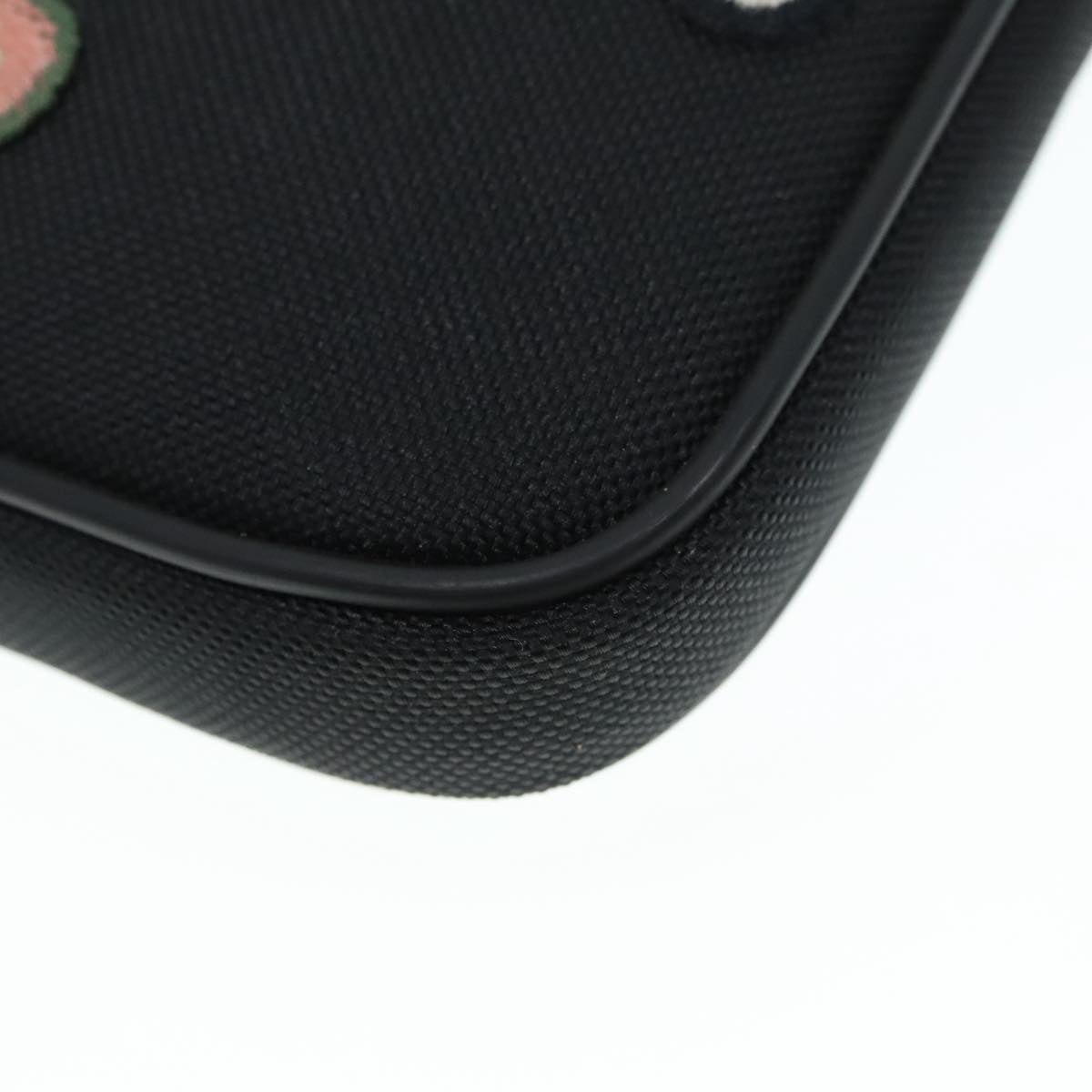 Gucci Clutch Bag Black Canvas Clutch Bag ()