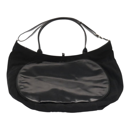 Gucci Black Canvas Travel Bag ()
