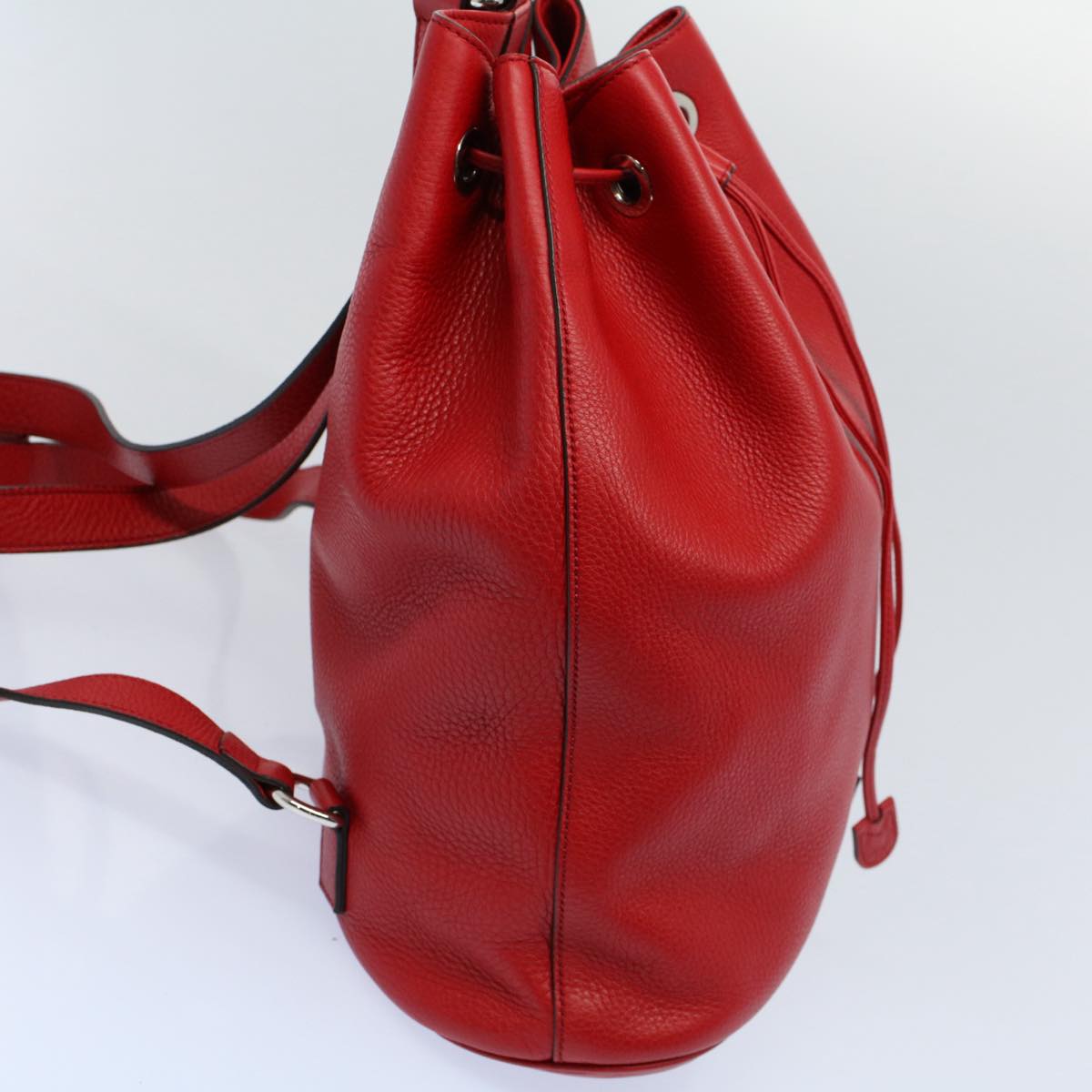 Gucci Soho Red Leather Backpack Bag ()