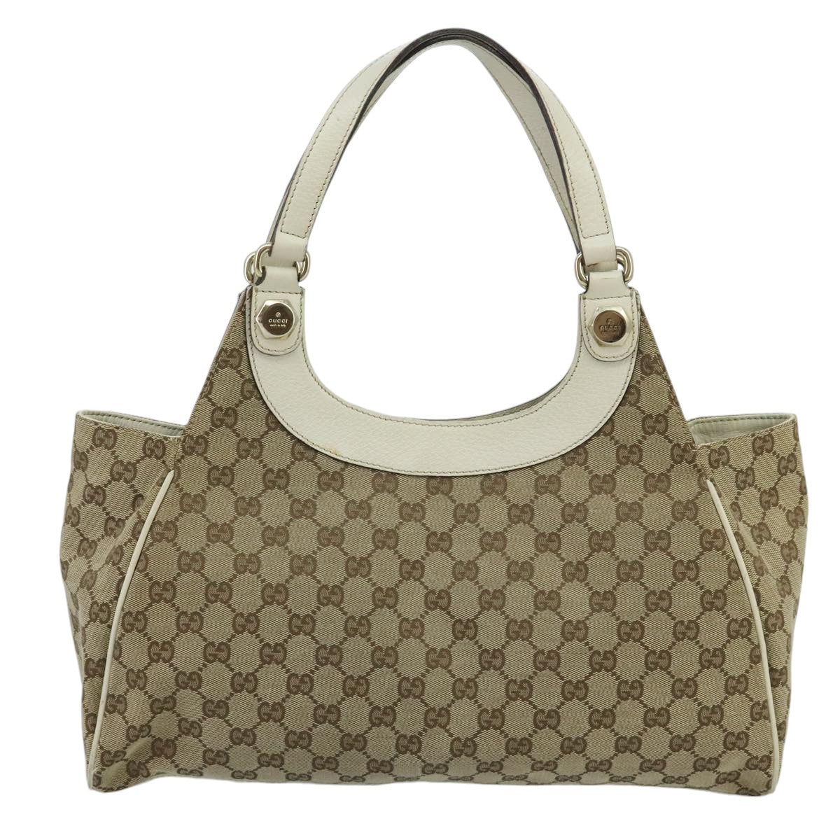 Gucci Beige Canvas Tote Bag ()