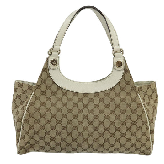 Gucci Beige Canvas Tote Bag ()