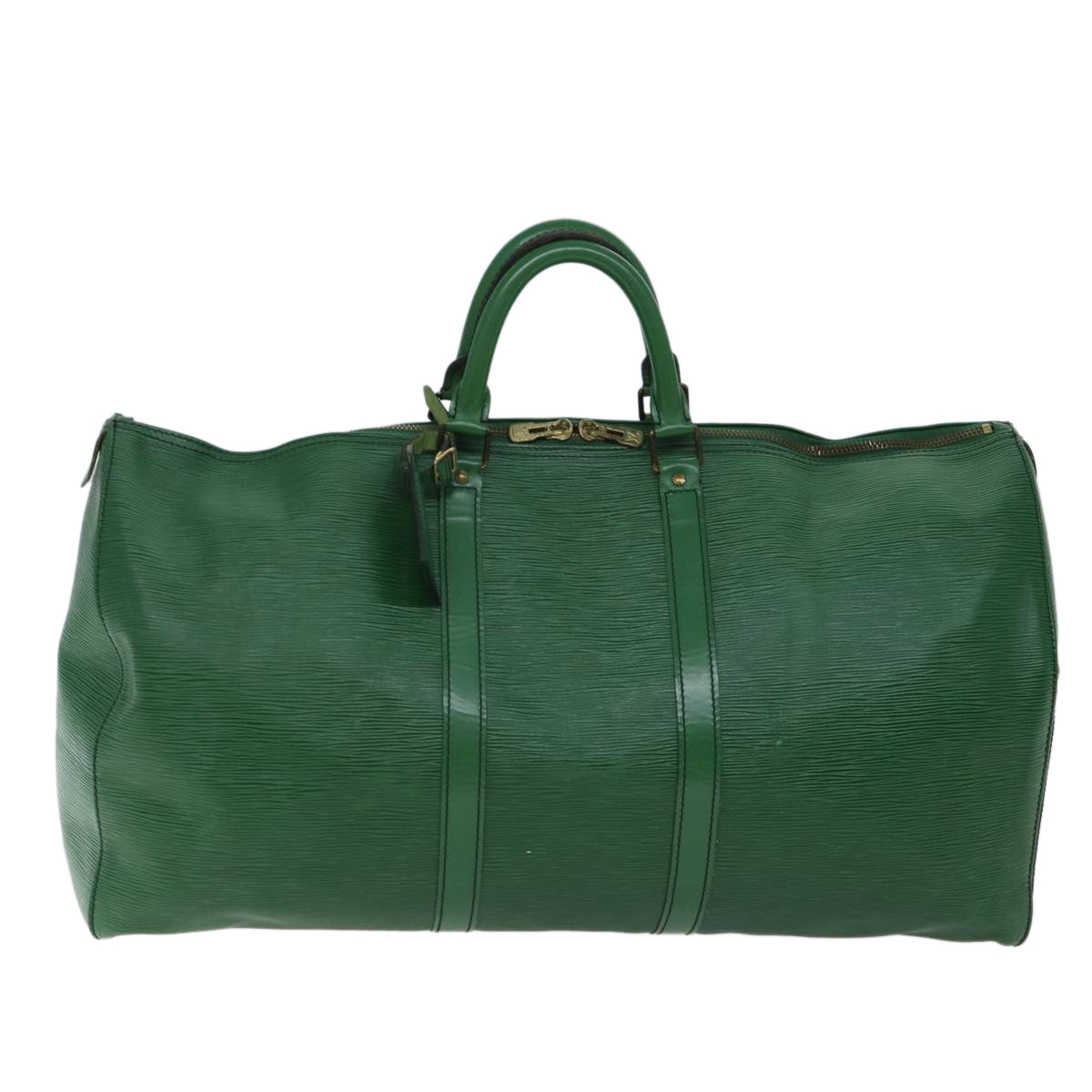 Louis Vuitton Keepall 55  Leather Travel Bag ()