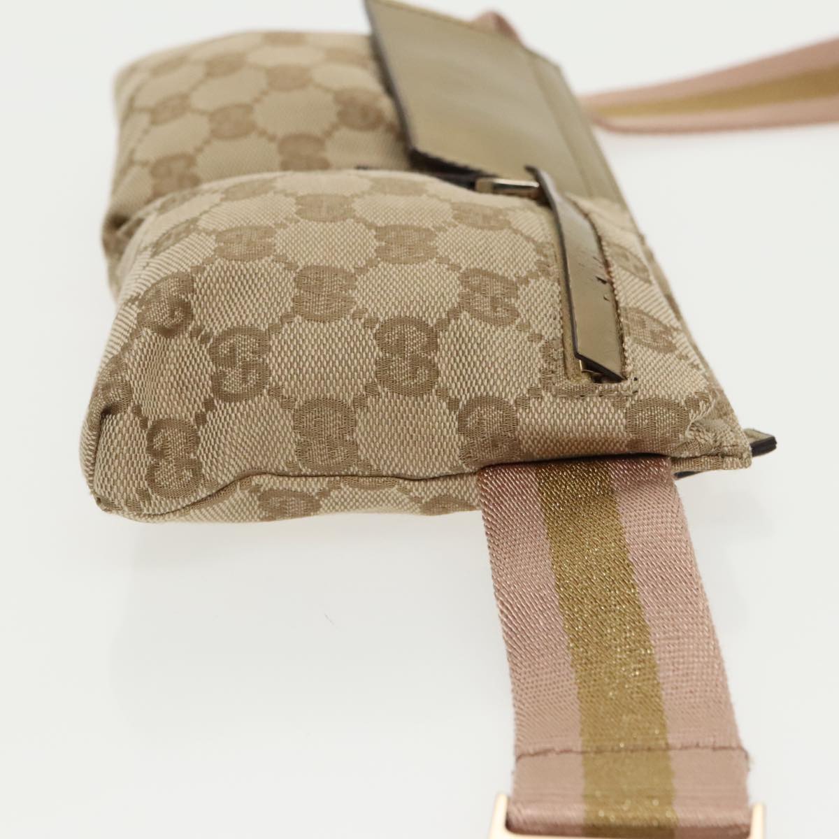 Gucci Beige Canvas Shoulder Bag ()