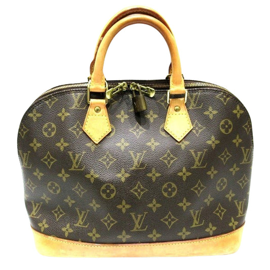 Louis Vuitton Alma  Canvas Handbag ()