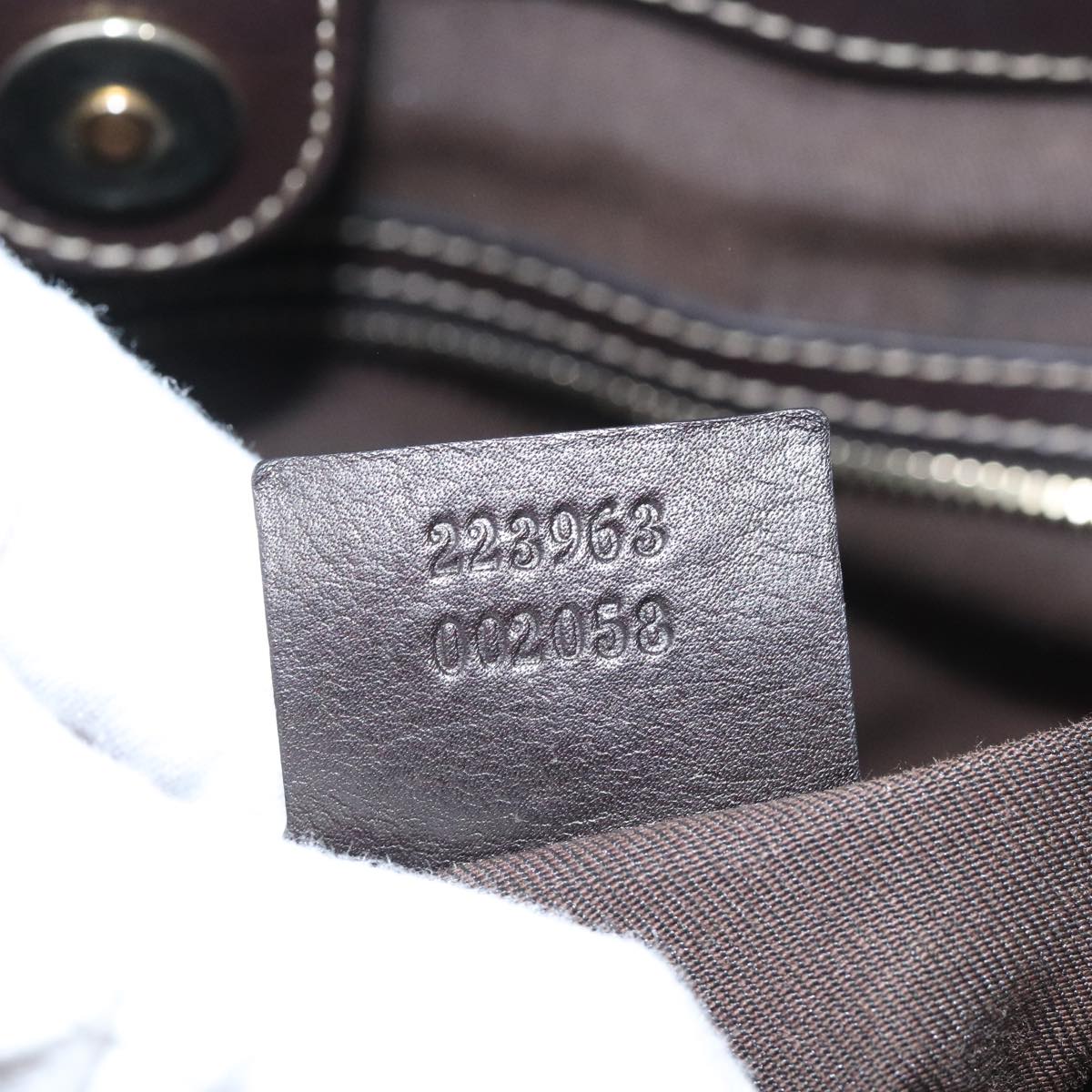 Gucci Gg Crystal Beige Canvas Tote Bag ()