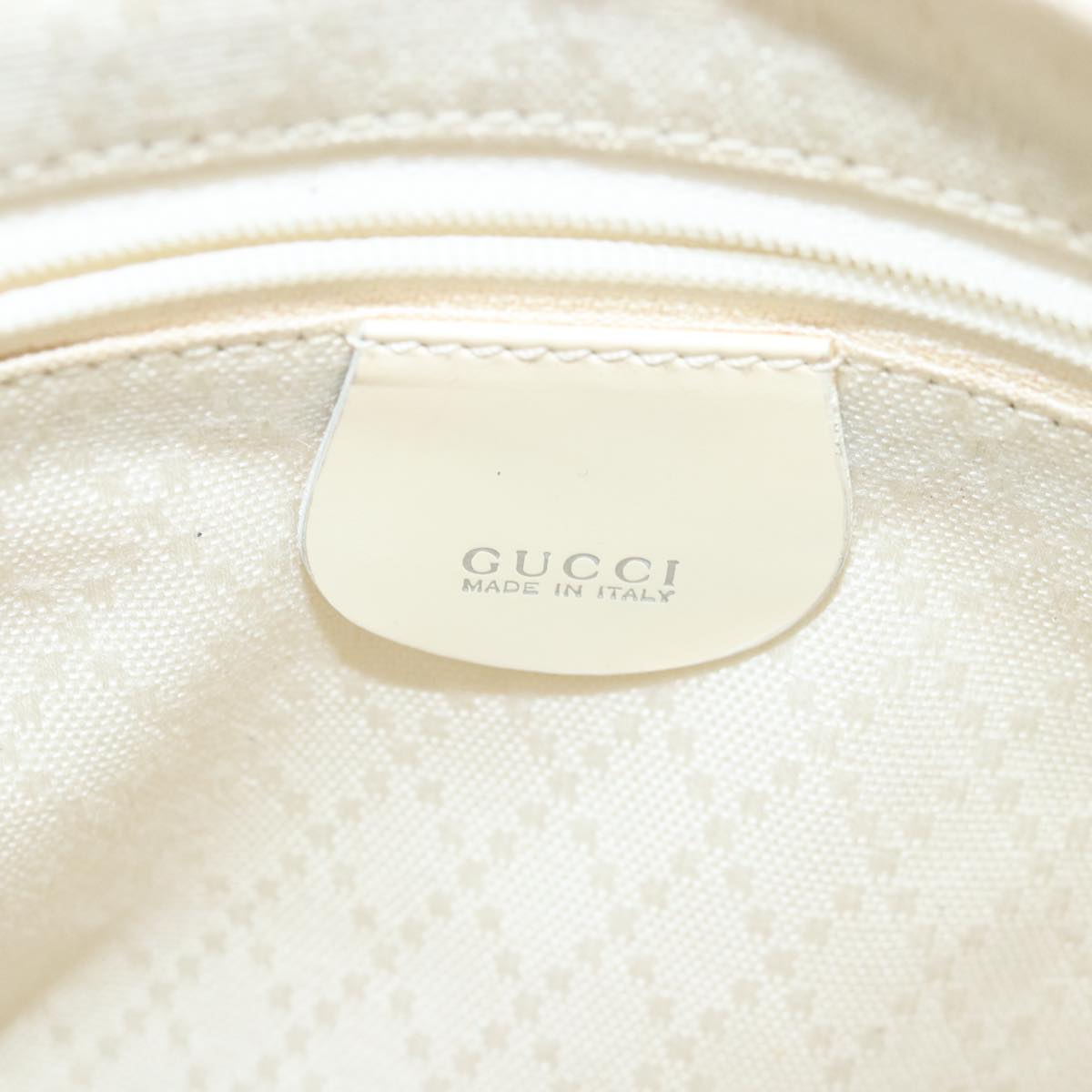 Gucci Bamboo White Synthetic Shoulder Bag ()