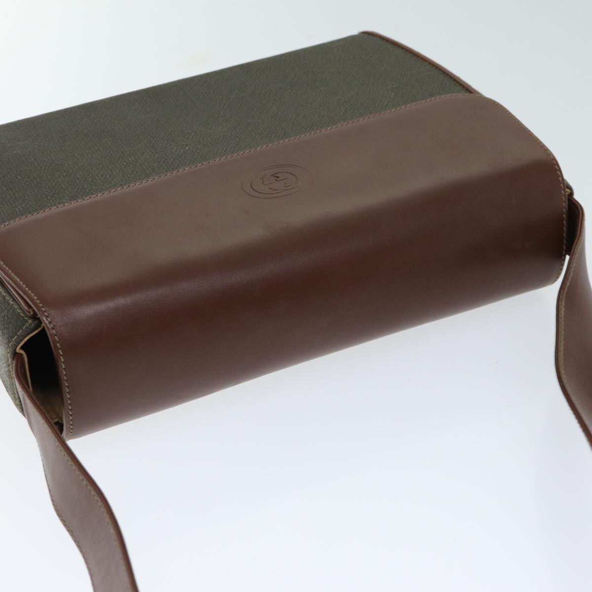 Gucci Brown Canvas Shoulder Bag ()