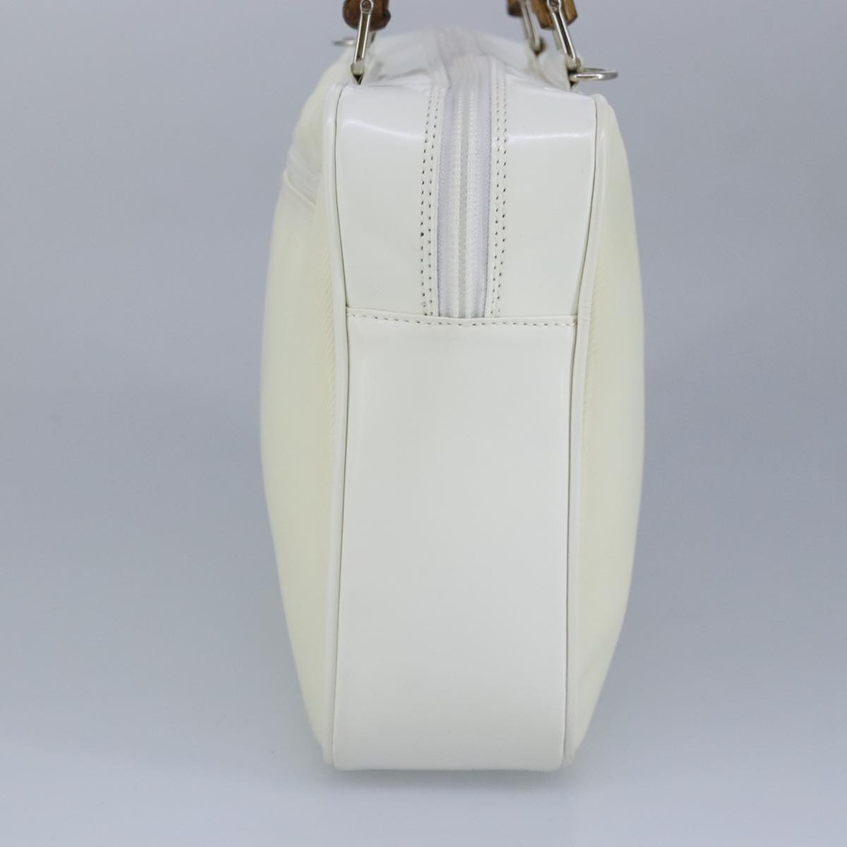 Gucci Bamboo Beige Synthetic Handbag ()