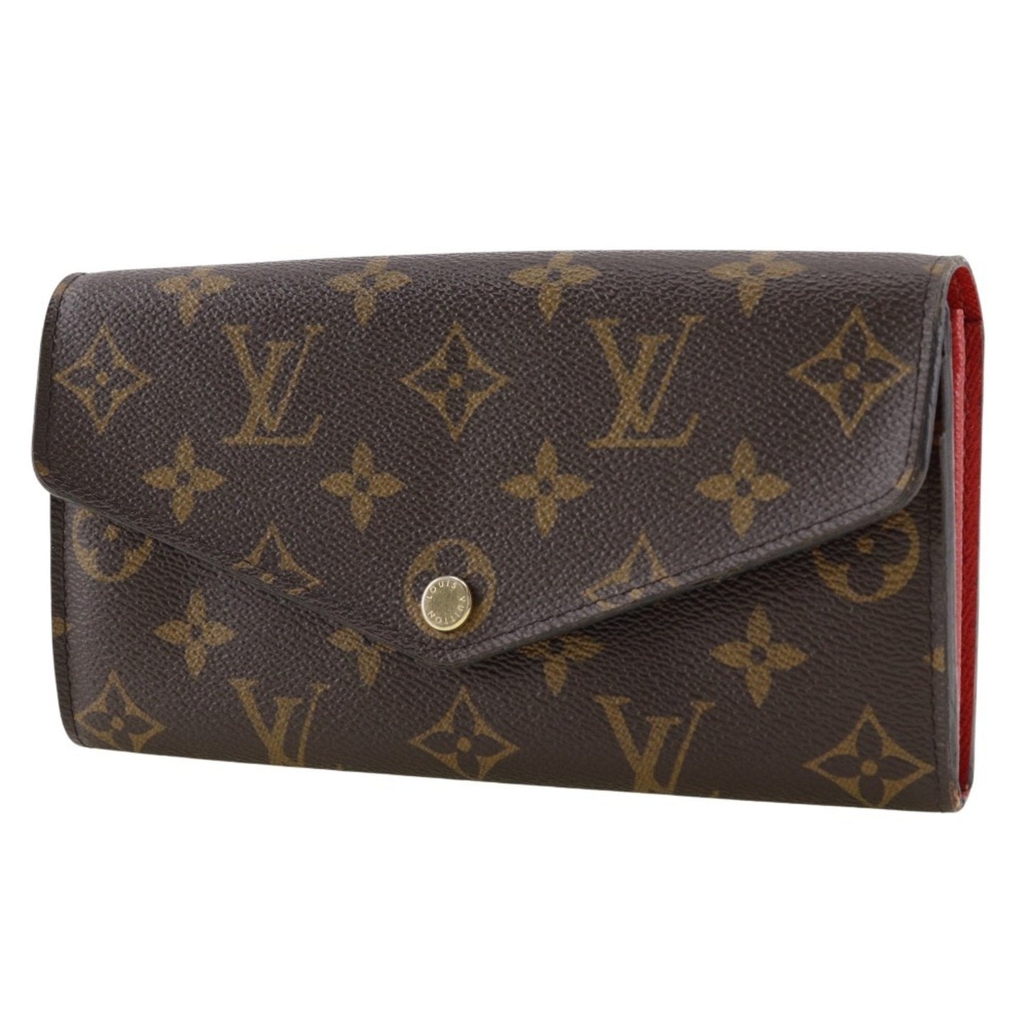 Louis Vuitton Portefeuille Sarah  Canvas Wallet  ()