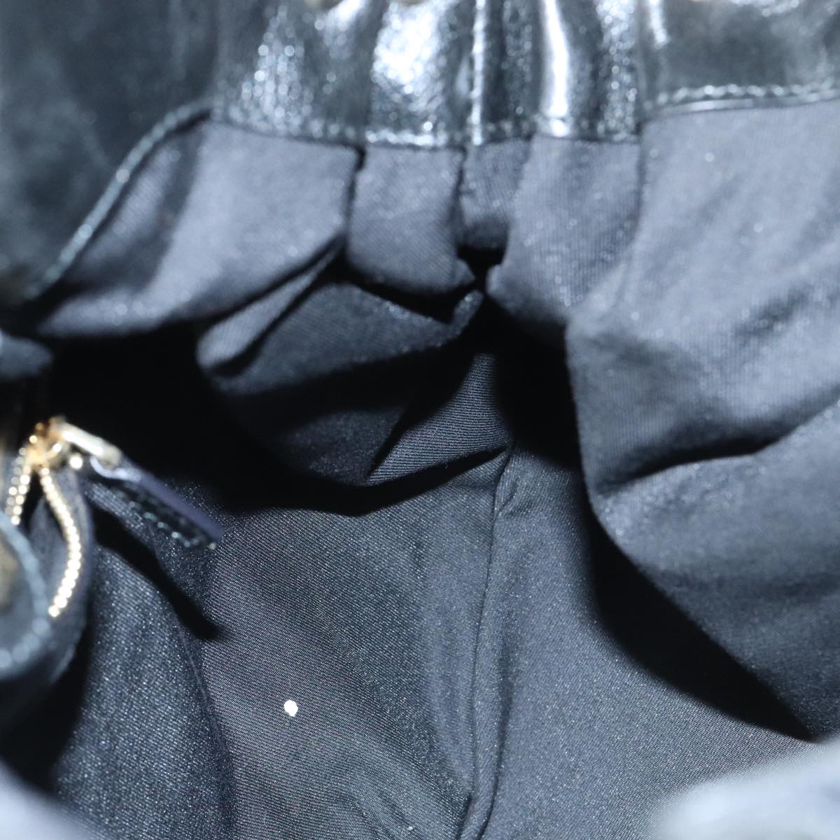 Gucci Black Canvas Handbag ()