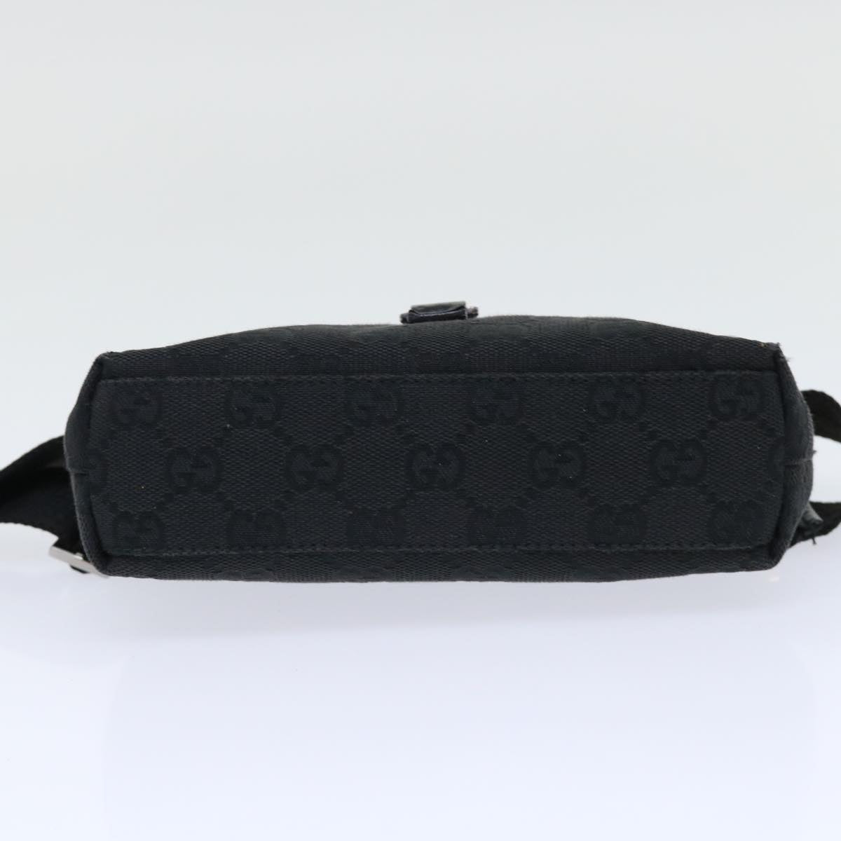 Gucci Gg Canvas Black Canvas Shoulder Bag ()