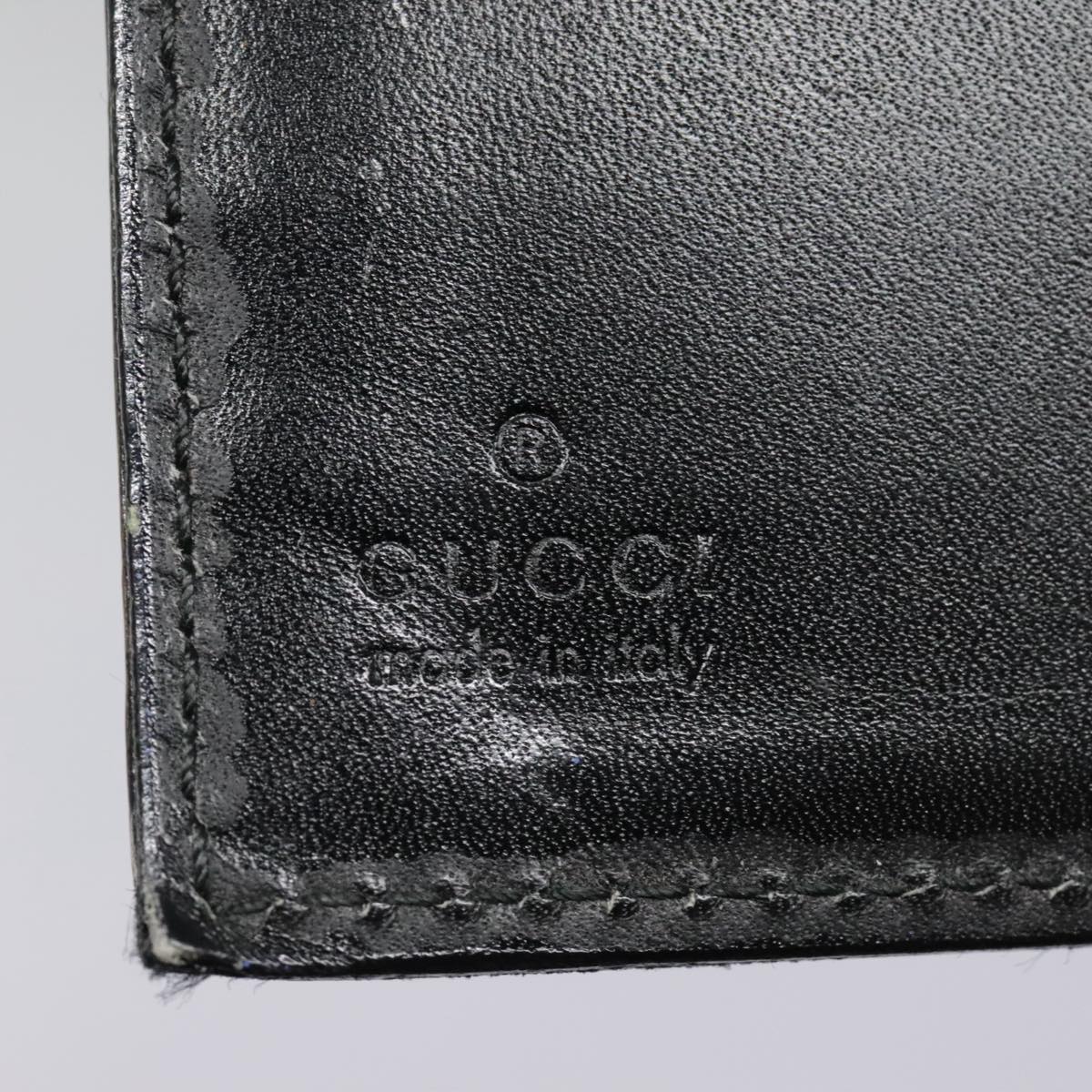 Gucci Couverture Agenda Black Leather Wallet  ()