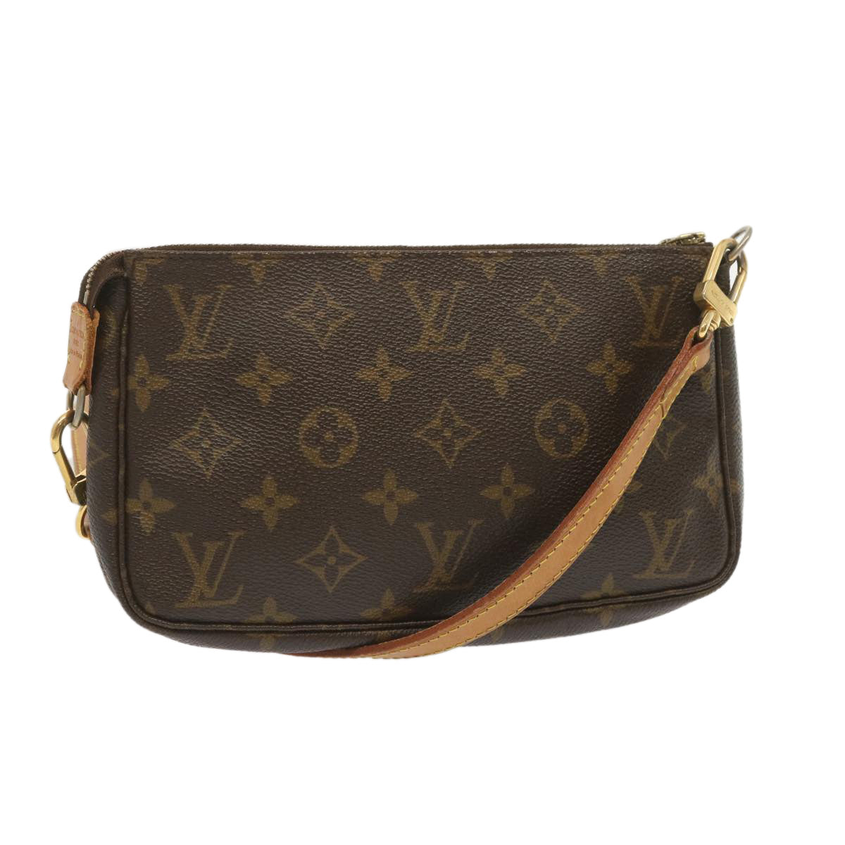 Louis Vuitton Pochette Accessoires  Canvas Clutch Bag ()