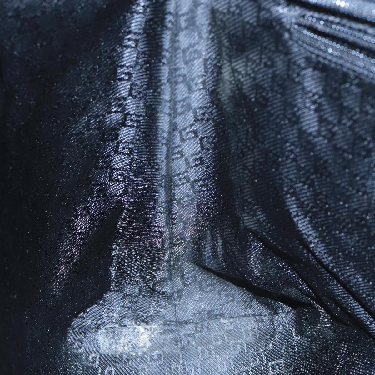 Gucci Black Canvas Tote Bag ()