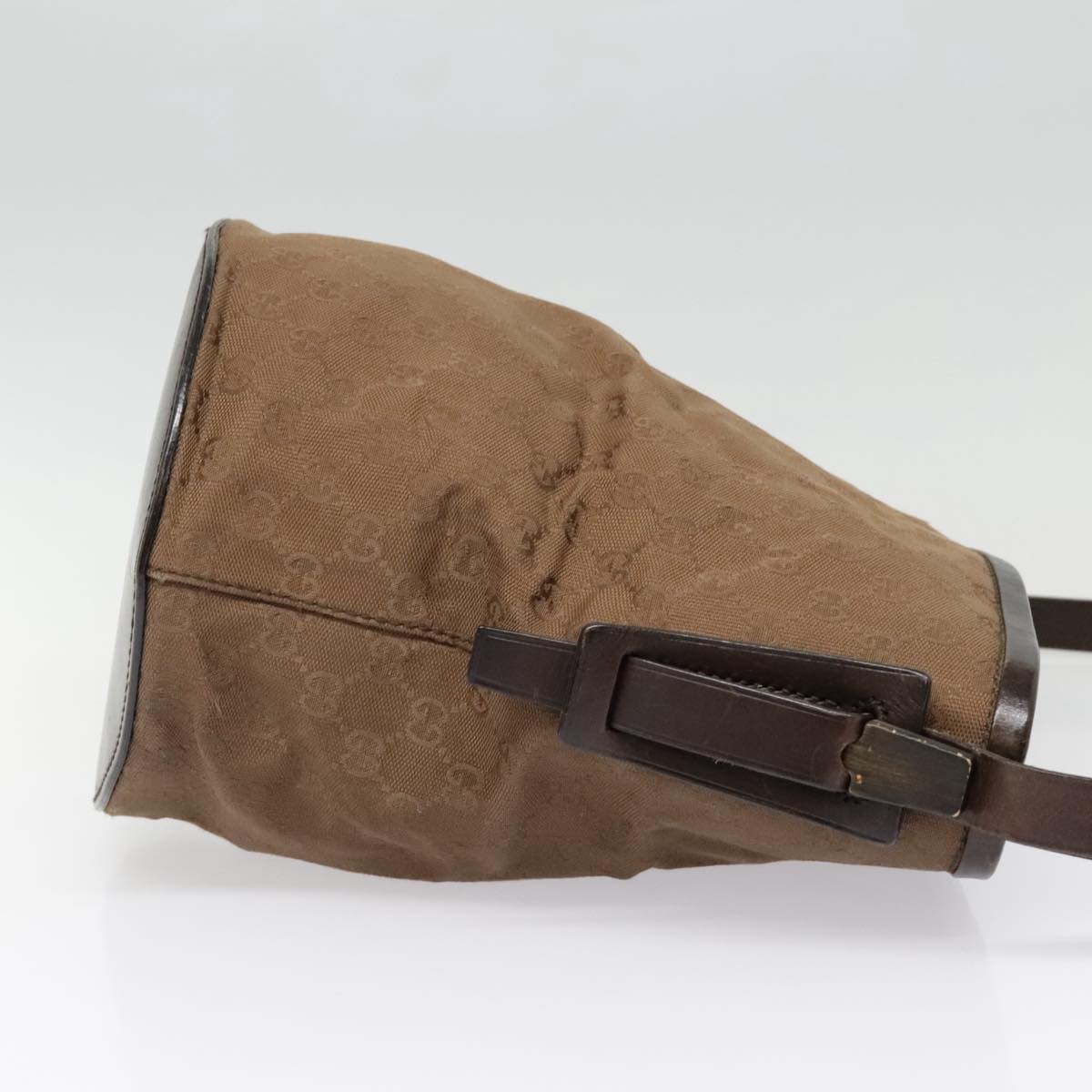 Gucci Brown Canvas Shoulder Bag ()