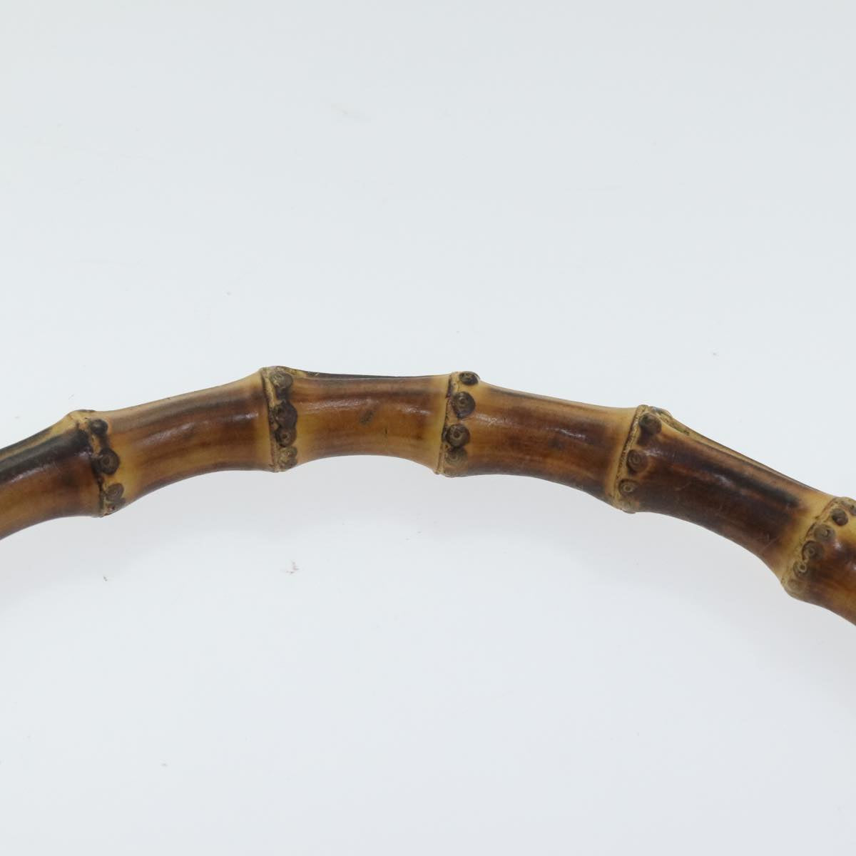 Gucci Bamboo Brown Synthetic Handbag ()