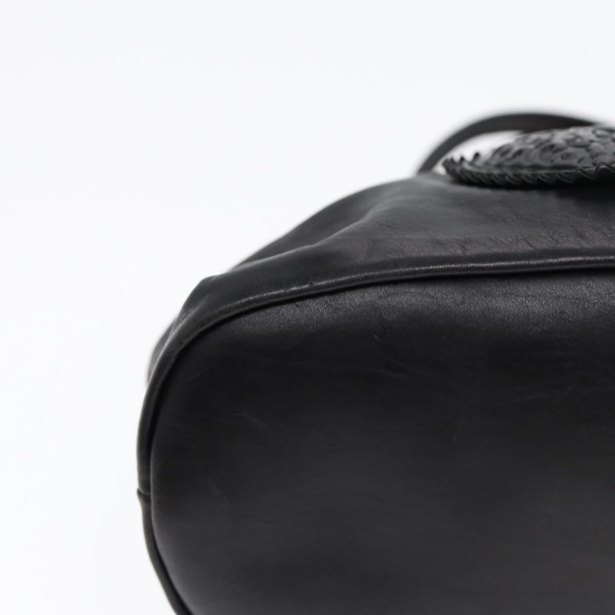 Gucci Black Leather Handbag ()