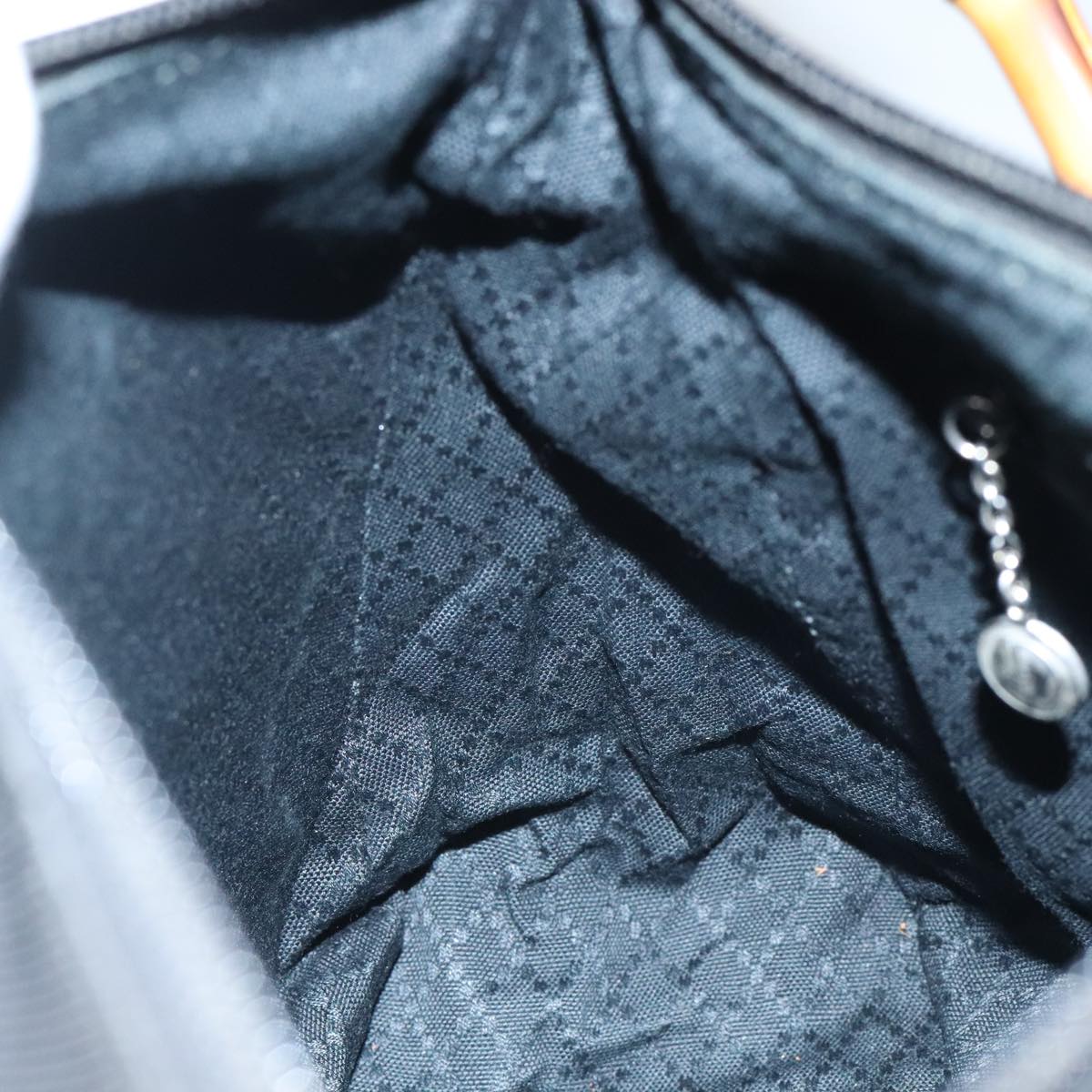 Gucci Bamboo Black Synthetic Handbag ()