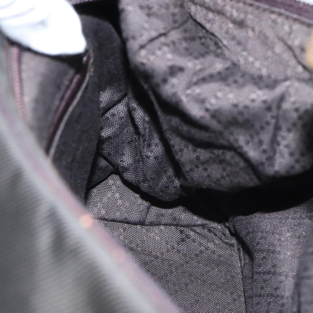 Gucci Bamboo Brown Synthetic Handbag ()