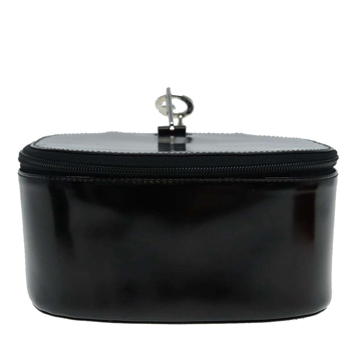 Gucci Vanity Black Leather Handbag ()