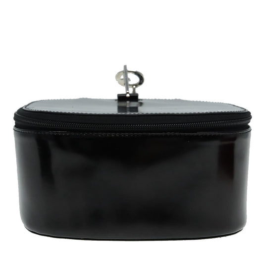 Gucci Vanity Black Leather Handbag ()
