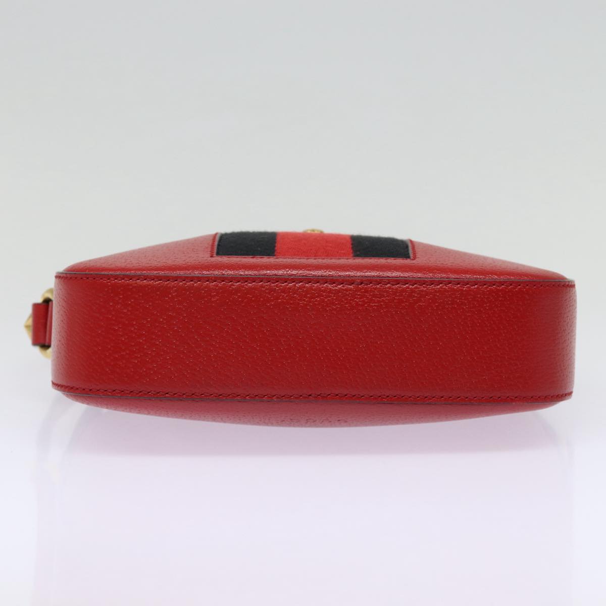 Gucci Animalier Red Leather Shoulder Bag ()