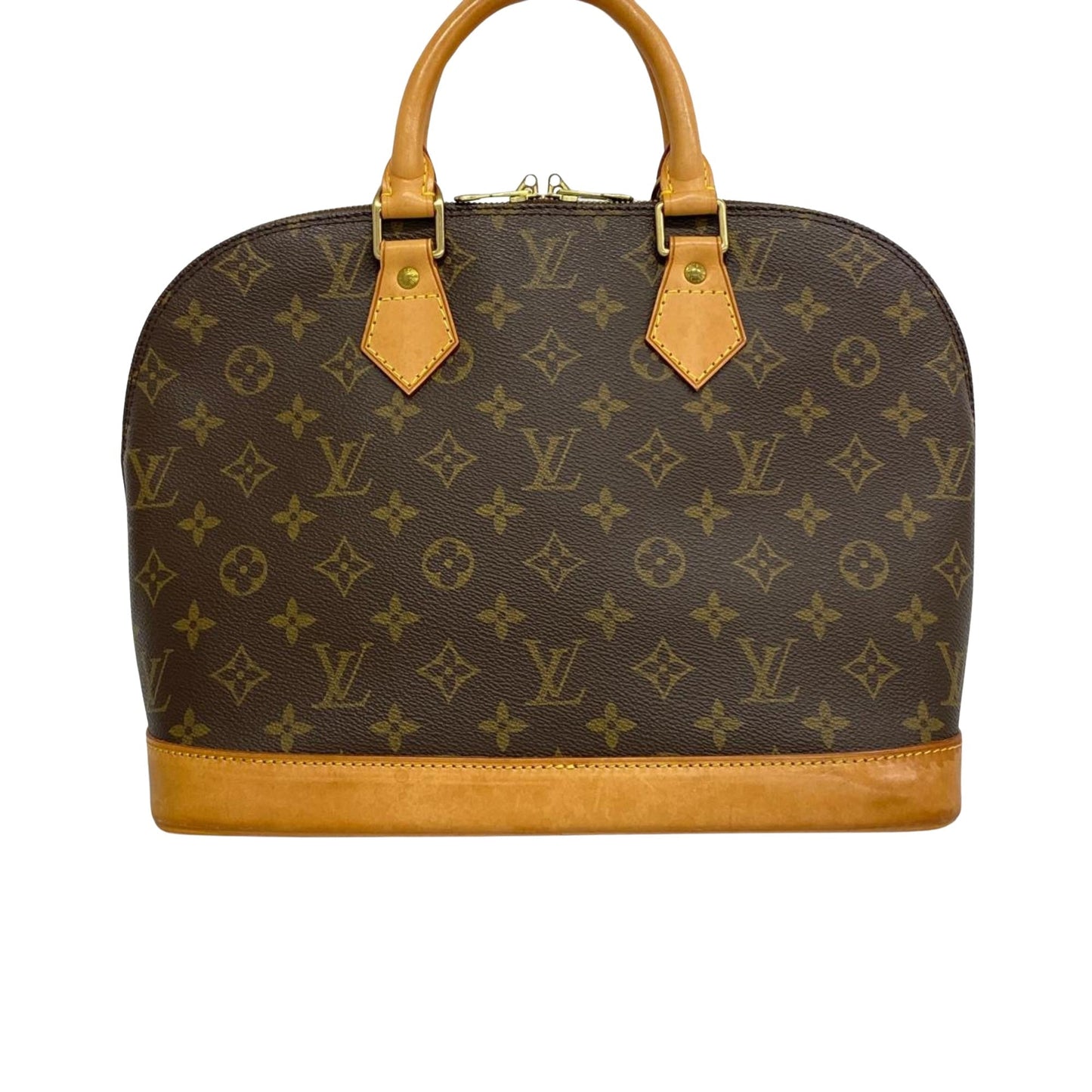 Louis Vuitton Alma  Canvas Handbag ()