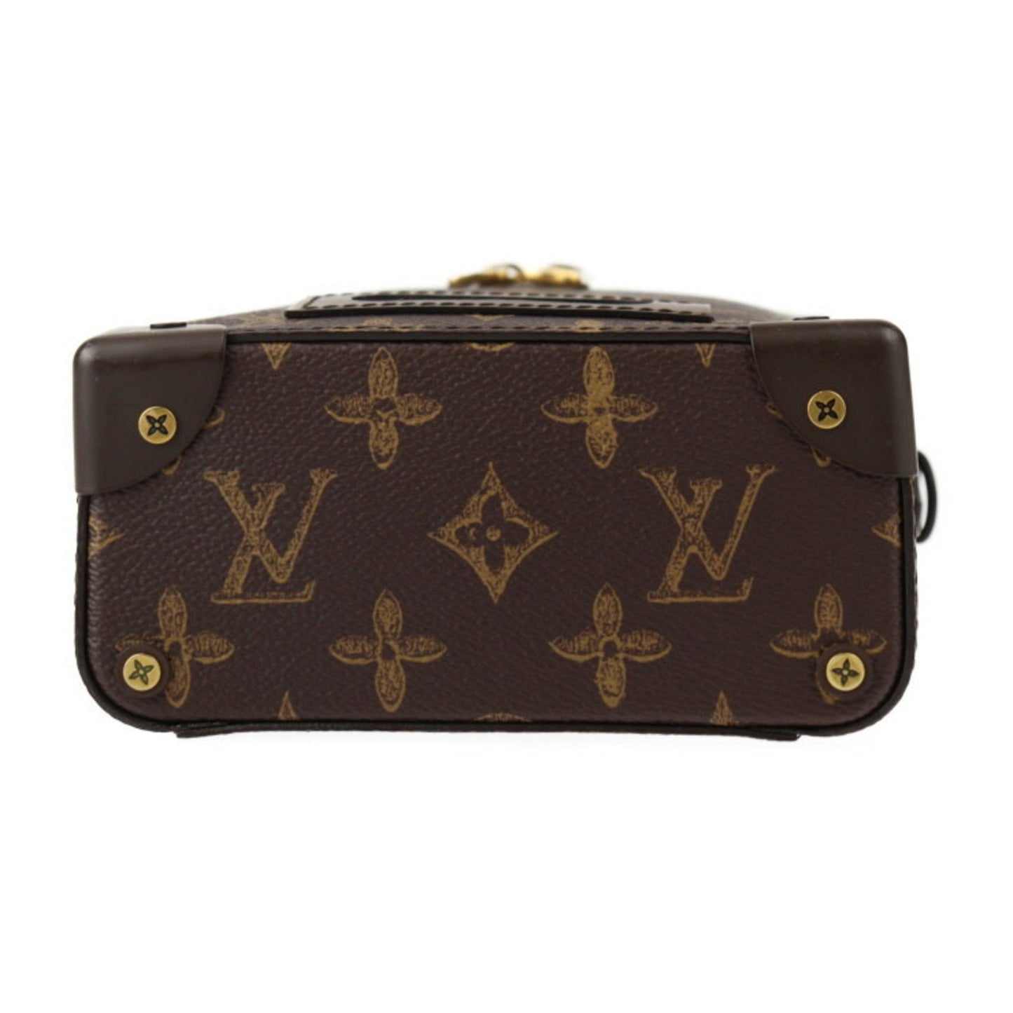 Louis Vuitton Malle Trunk  Leather Handbag ()