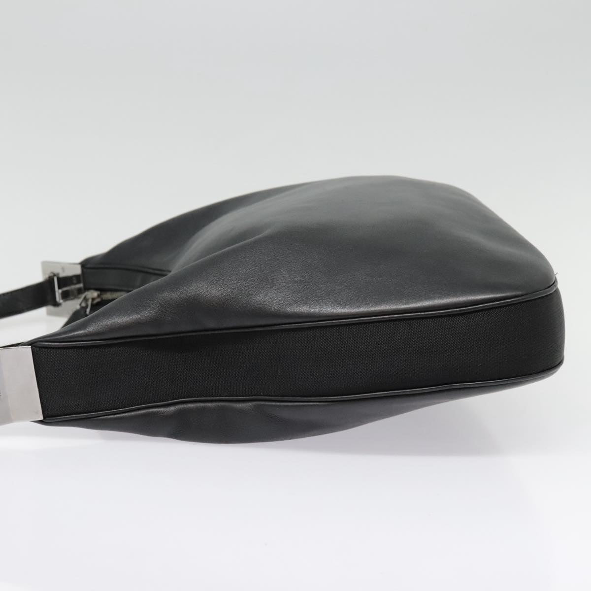 Gucci Black Leather Shoulder Bag ()