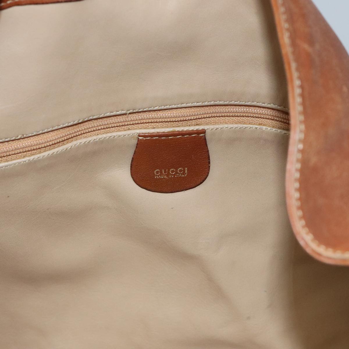 Gucci Bamboo Brown Leather Shoulder Bag ()