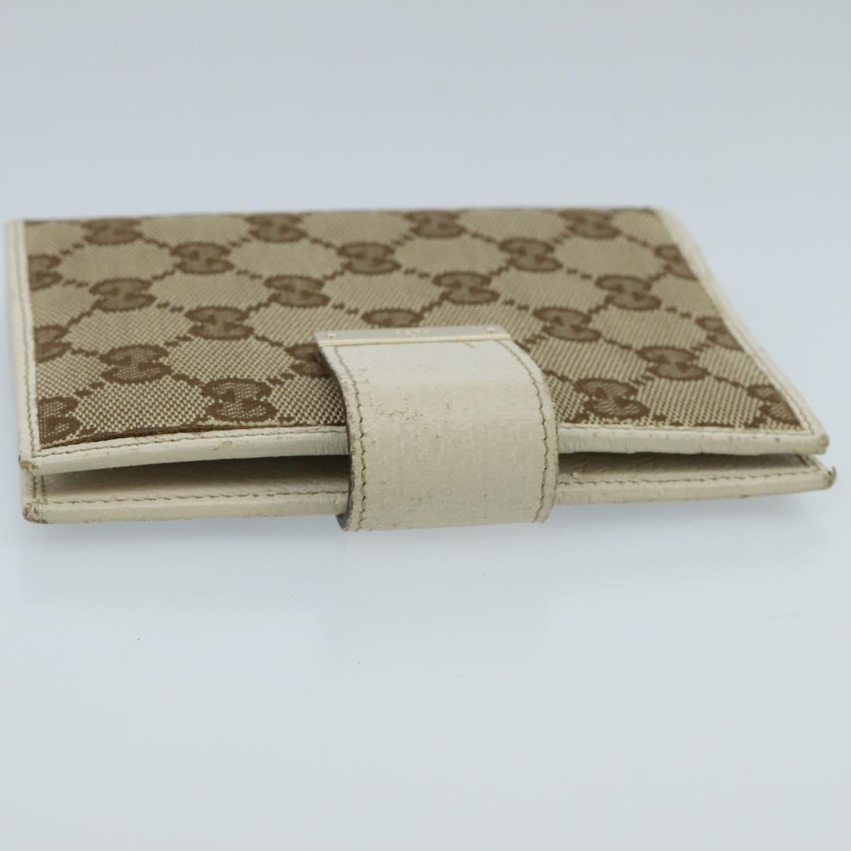 Gucci Couverture Agenda Beige Canvas Wallet  ()