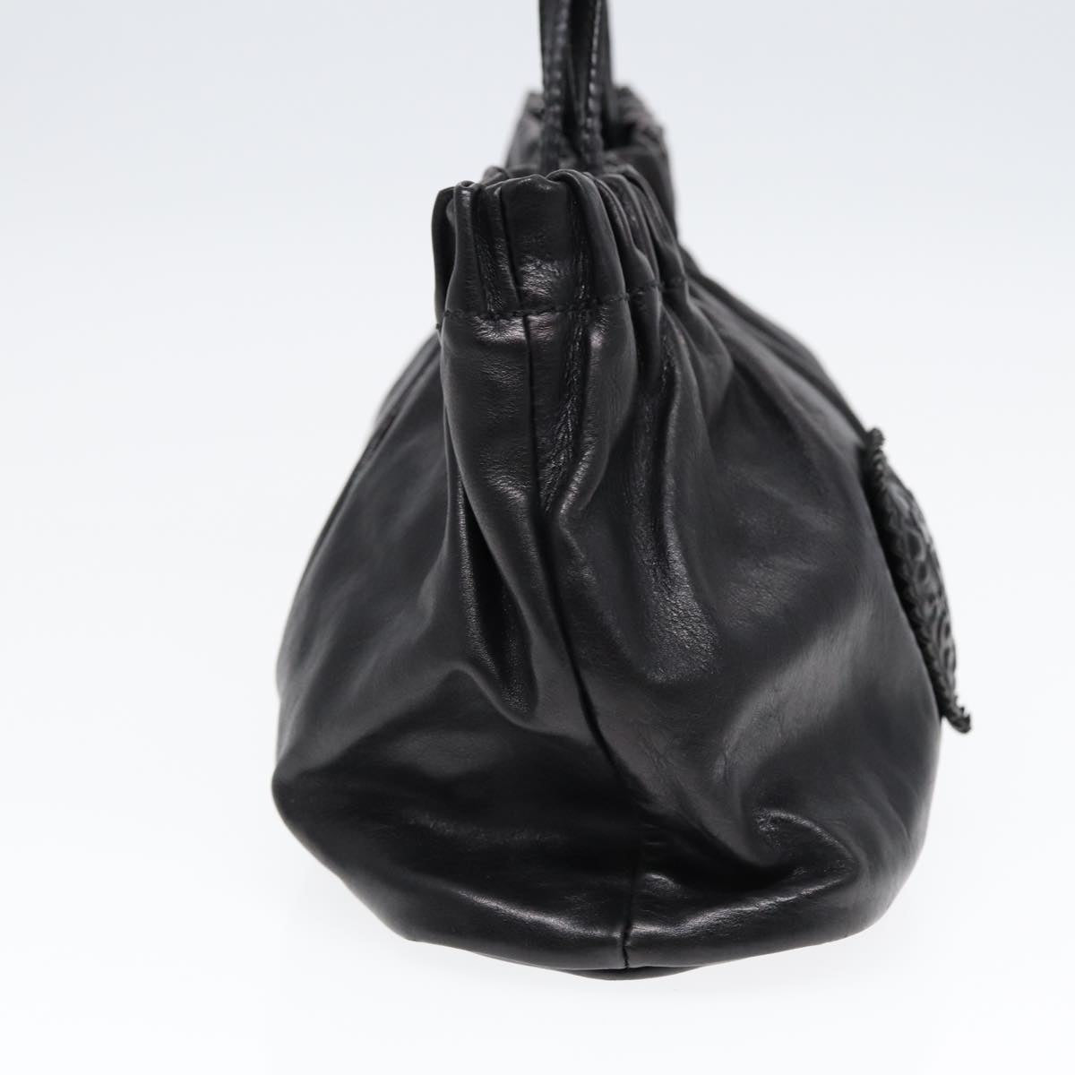 Gucci Black Leather Handbag ()