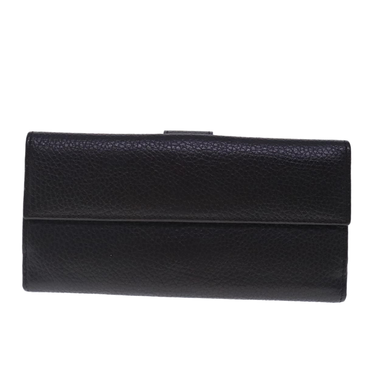 Gucci Black Leather Wallet  ()