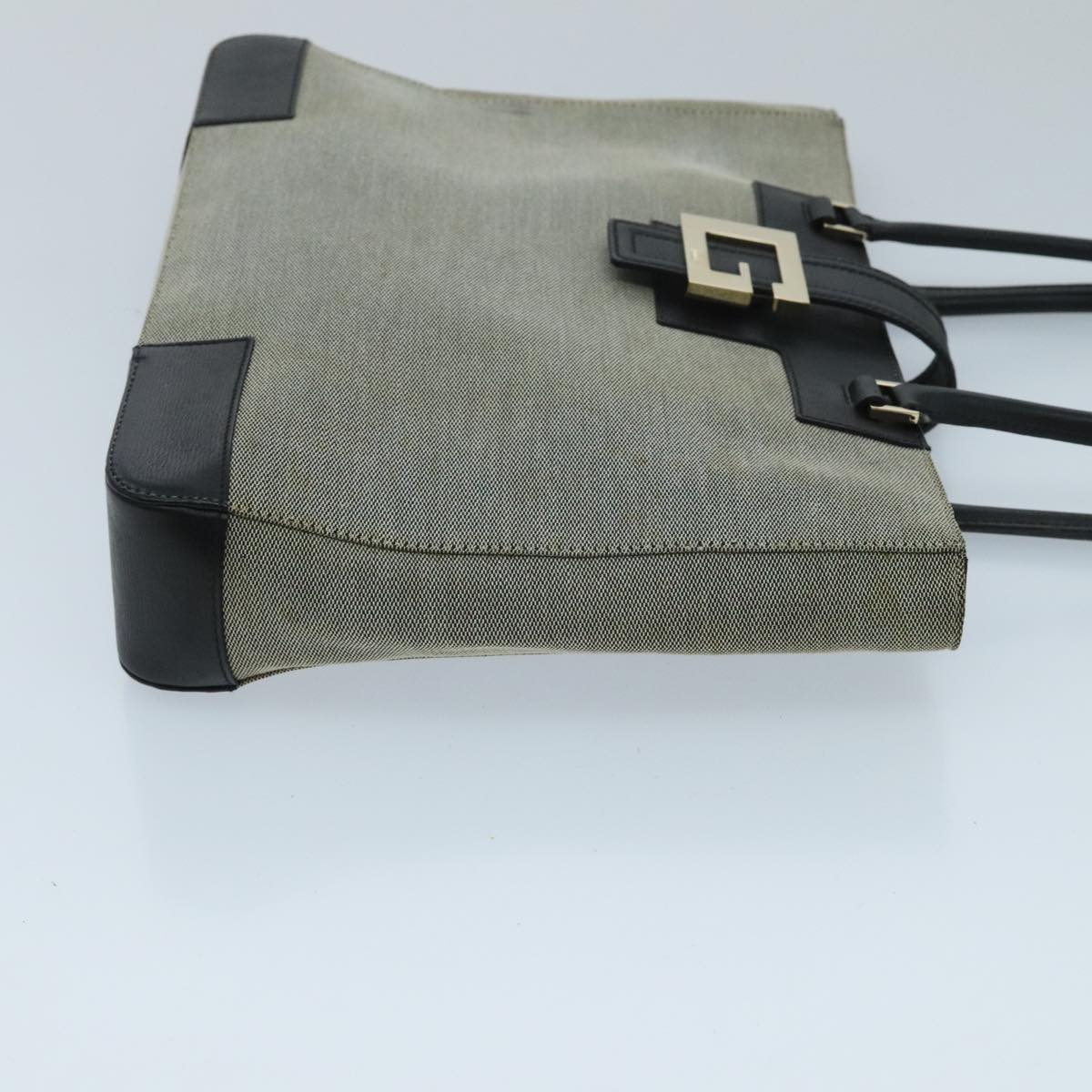 Gucci Grey Canvas Tote Bag ()