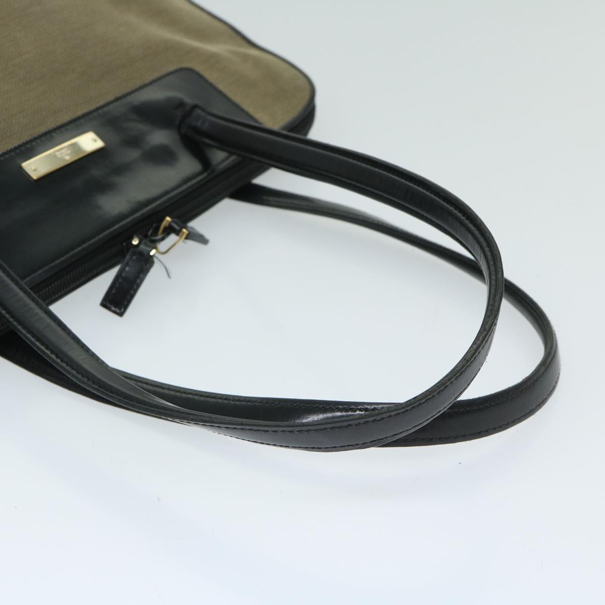 Gucci Beige Canvas Shoulder Bag ()