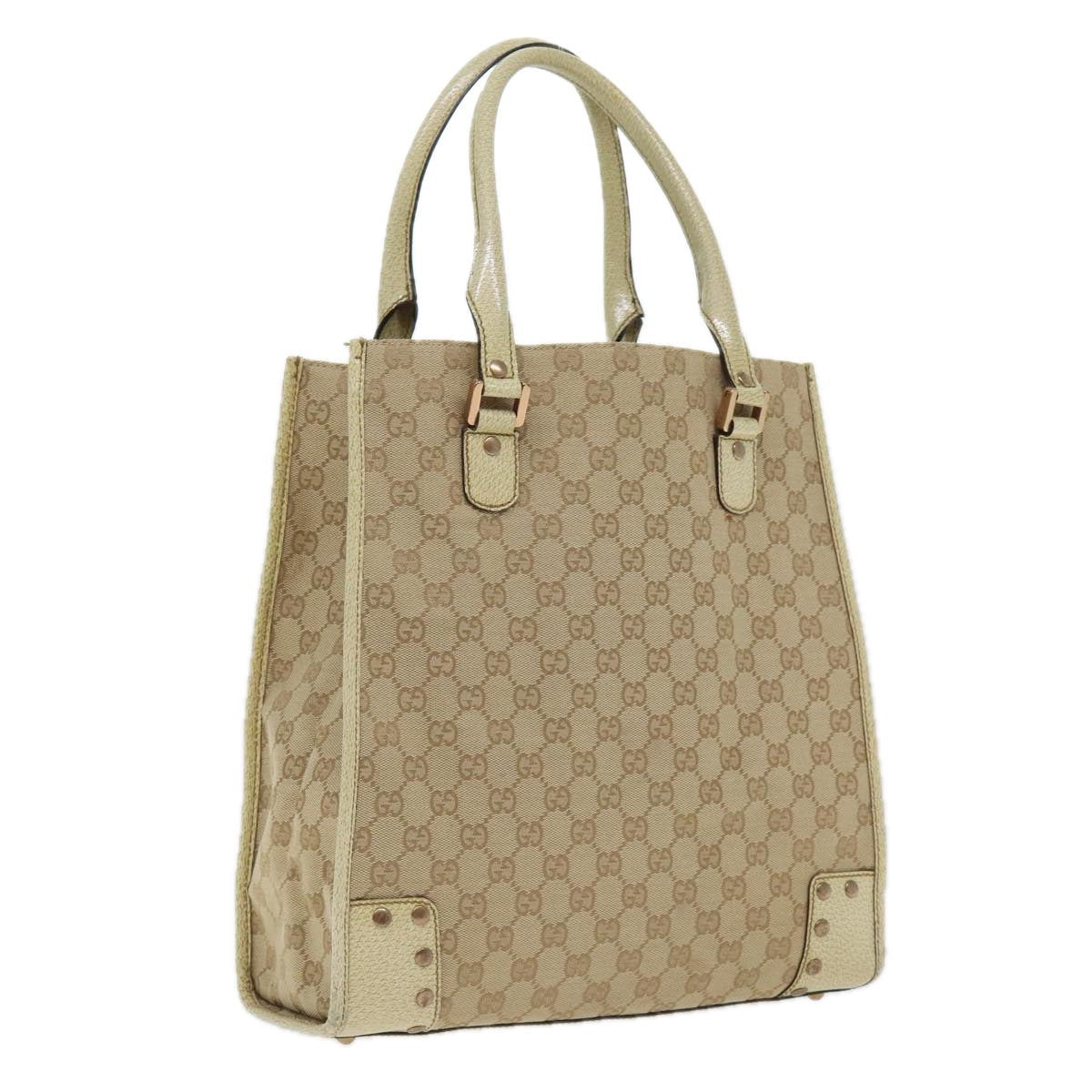 Gucci Beige Canvas Tote Bag ()