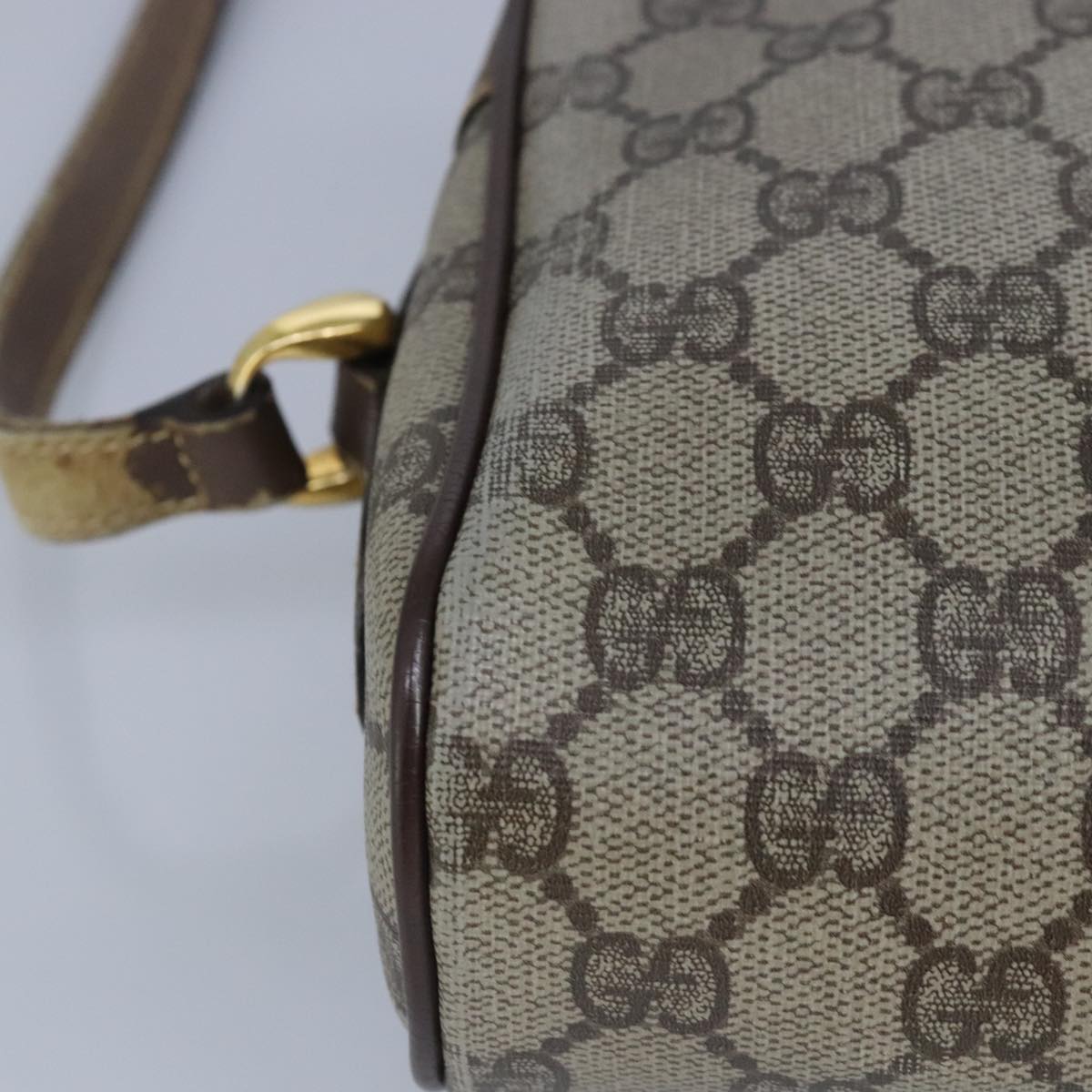 Gucci Beige Canvas Shoulder Bag ()