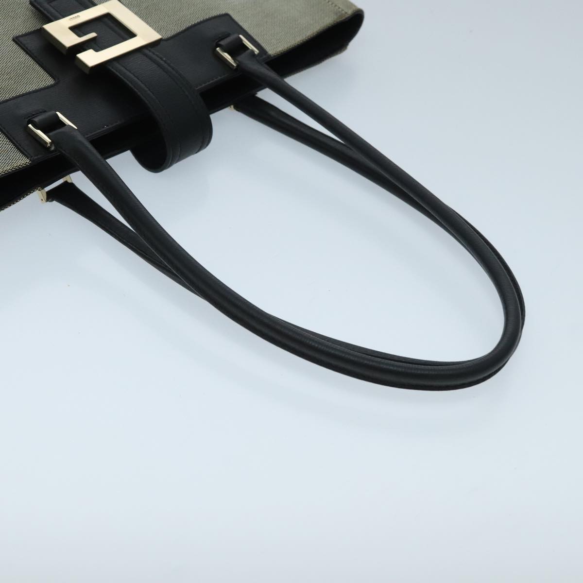 Gucci Grey Canvas Tote Bag ()