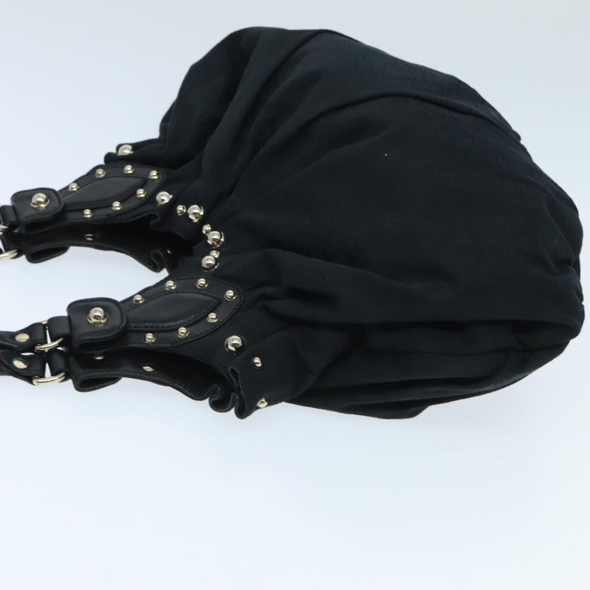 Gucci Black Canvas Handbag ()