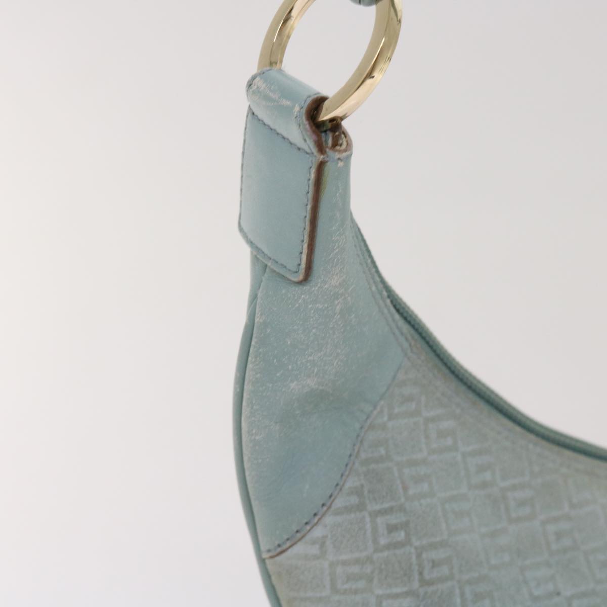 Gucci Hobo Blue Canvas Shoulder Bag ()