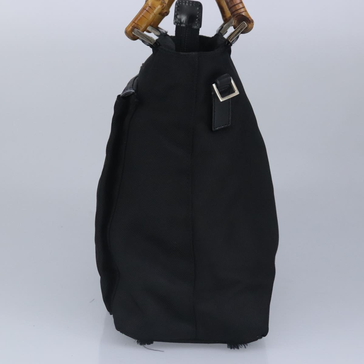 Gucci Bamboo Black Synthetic Handbag ()