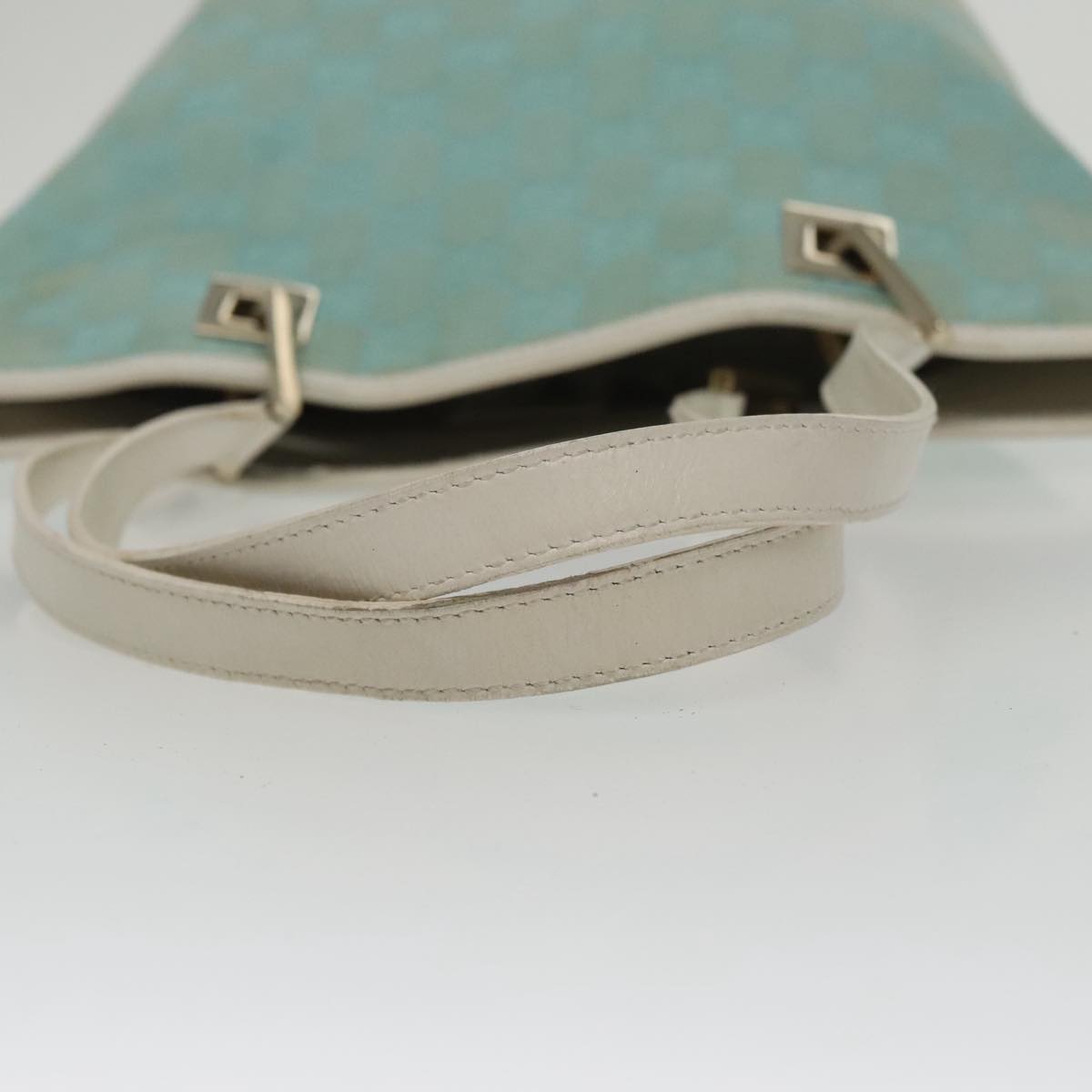 Gucci Blue Canvas Tote Bag ()