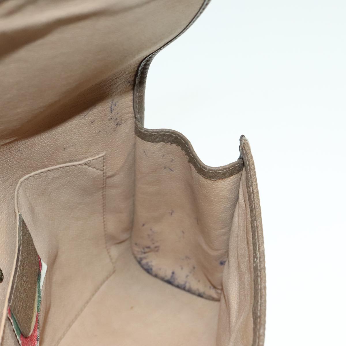 Gucci Beige Canvas Clutch Bag ()