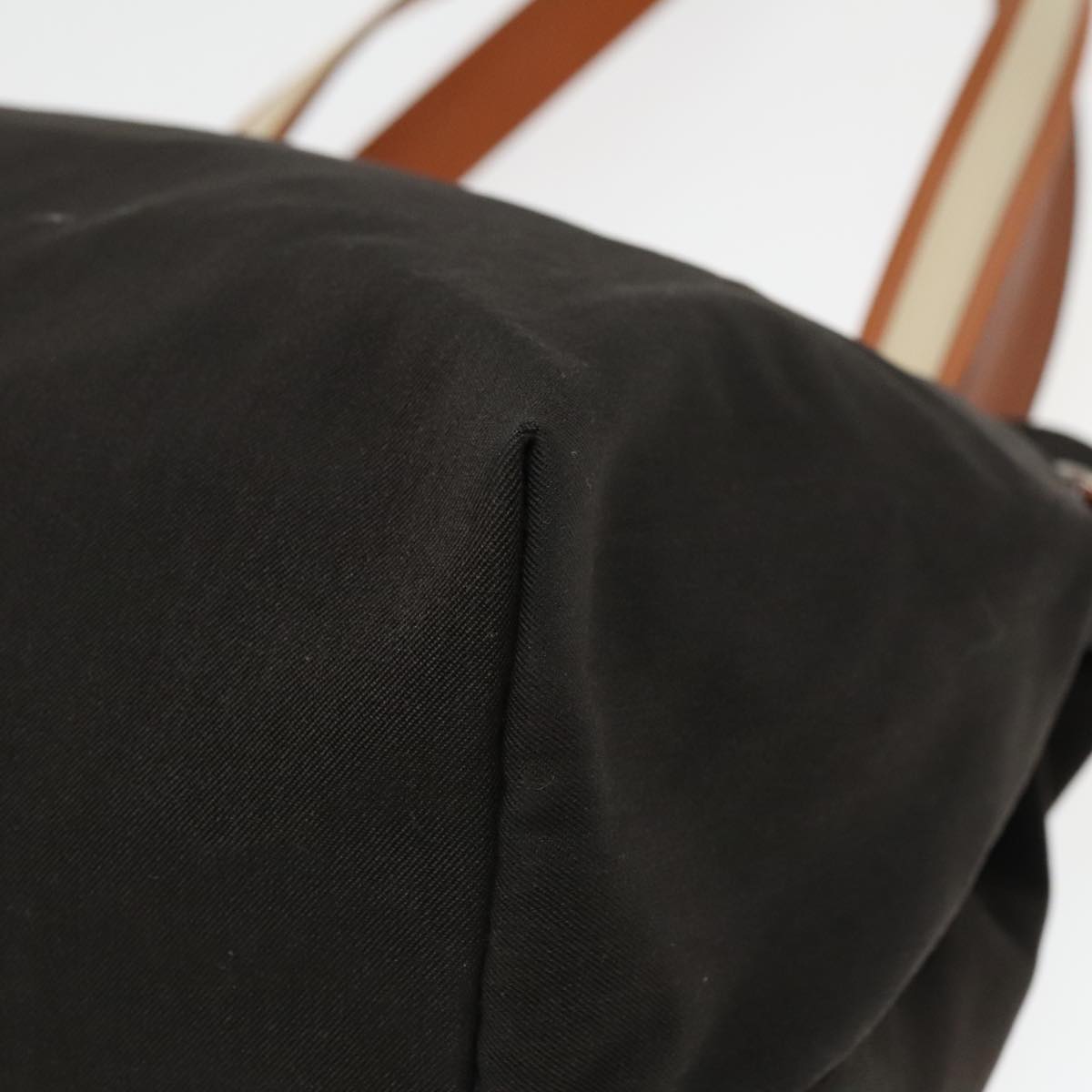 Gucci Khaki Canvas Tote Bag ()